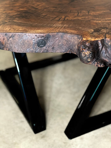 walnut burl | burl slab | desk | kitchen table | DIY wood | wal23-0930